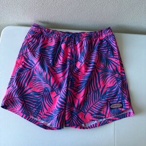 Vineyard Vines Tropical Size Large Men’s Swim  Trunks Vacation Beach Cruise